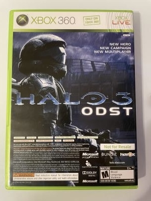 Forza Motorsport 3 & Halo 3 ODST XBox 360 Game Bundle Copy / Code Unused  NEW OTH