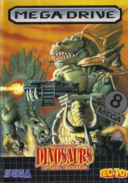 Dinosaurs For Hire Tom shops Mason's Sega Genesis