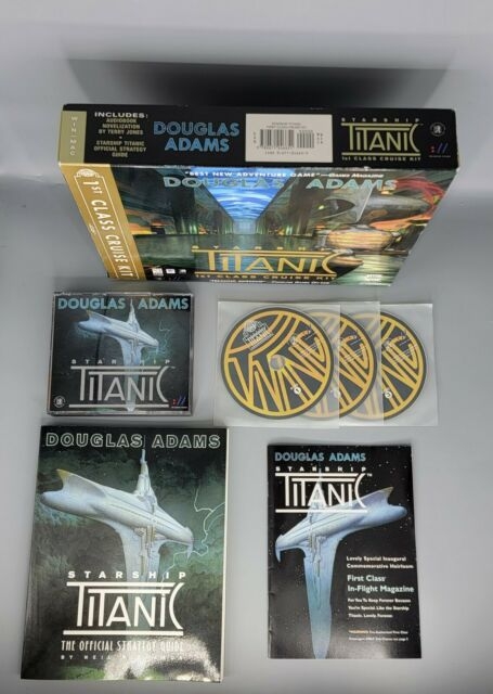 TGDB - Browse - Game - Douglas Adams Starship Titanic 1st Class Cruise Kit