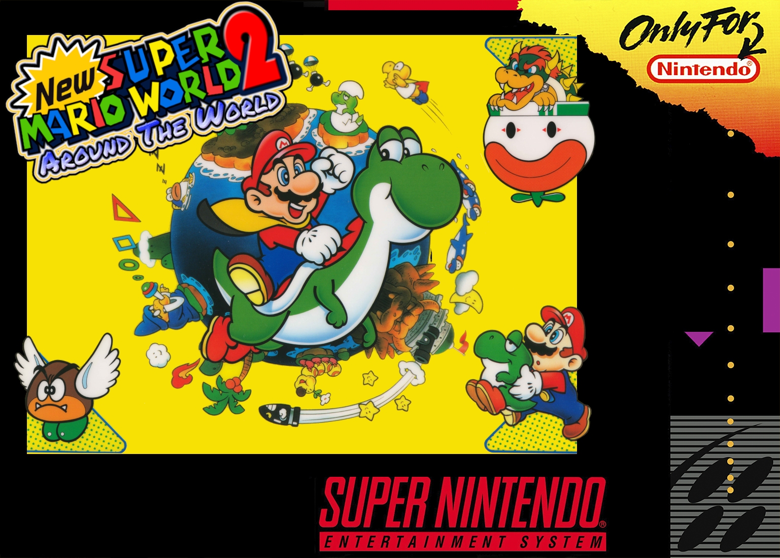 New Super Mario World 2: Around The World - Play Game Online