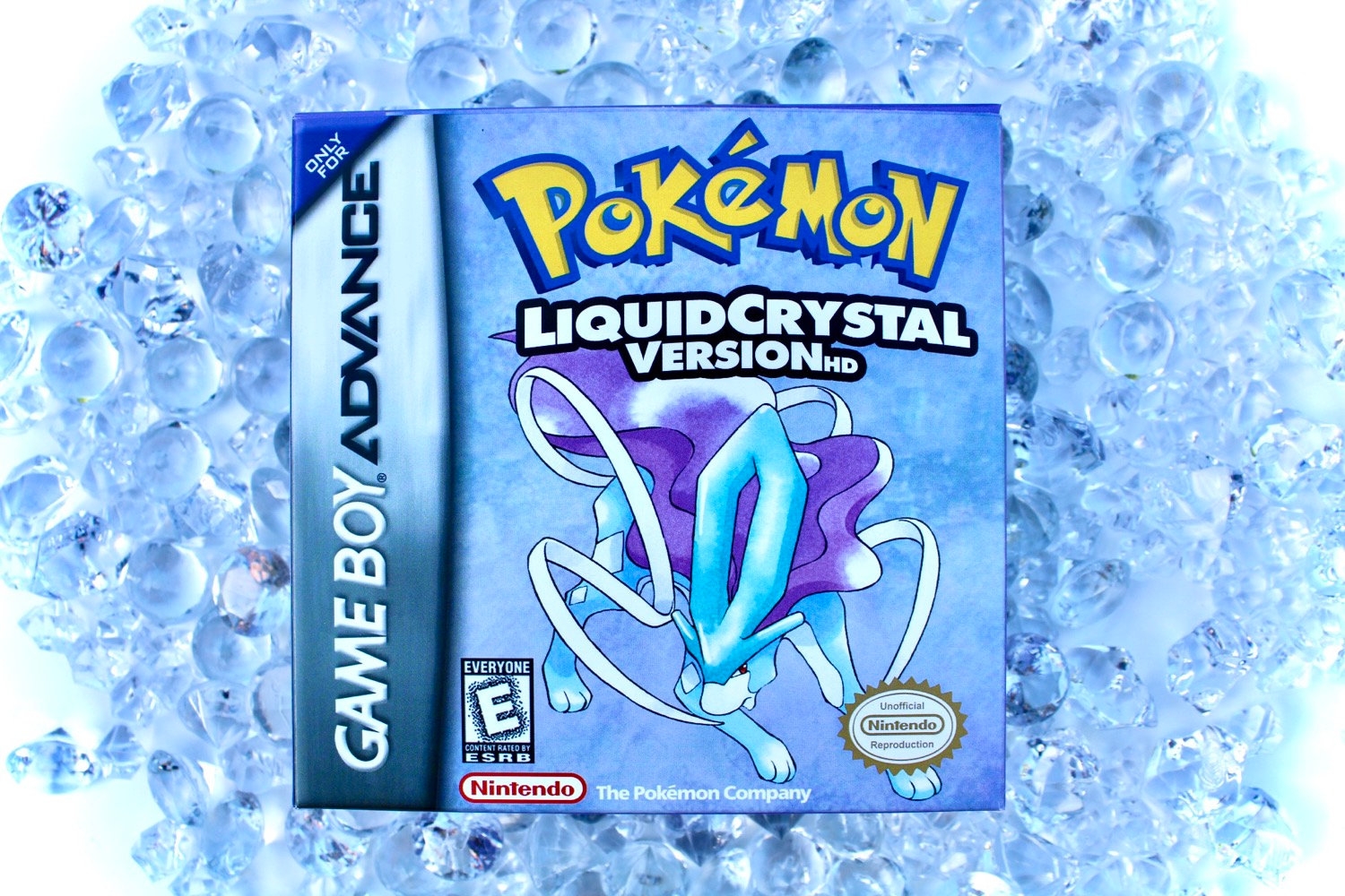 Pokemon Liquid Crystal Gameboy Advance Gba Custom Fan Made Hack