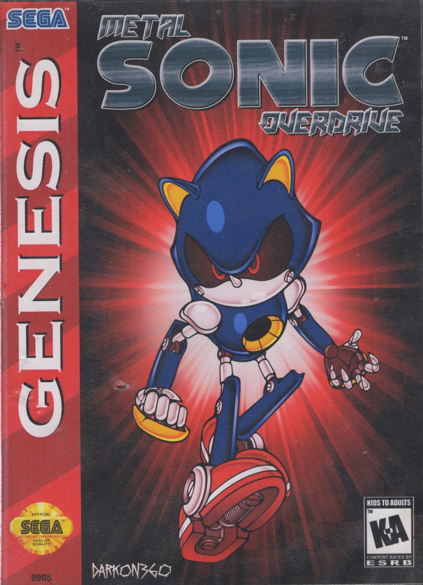 Metal Sonic HyperDrive - (Sega Genesis)