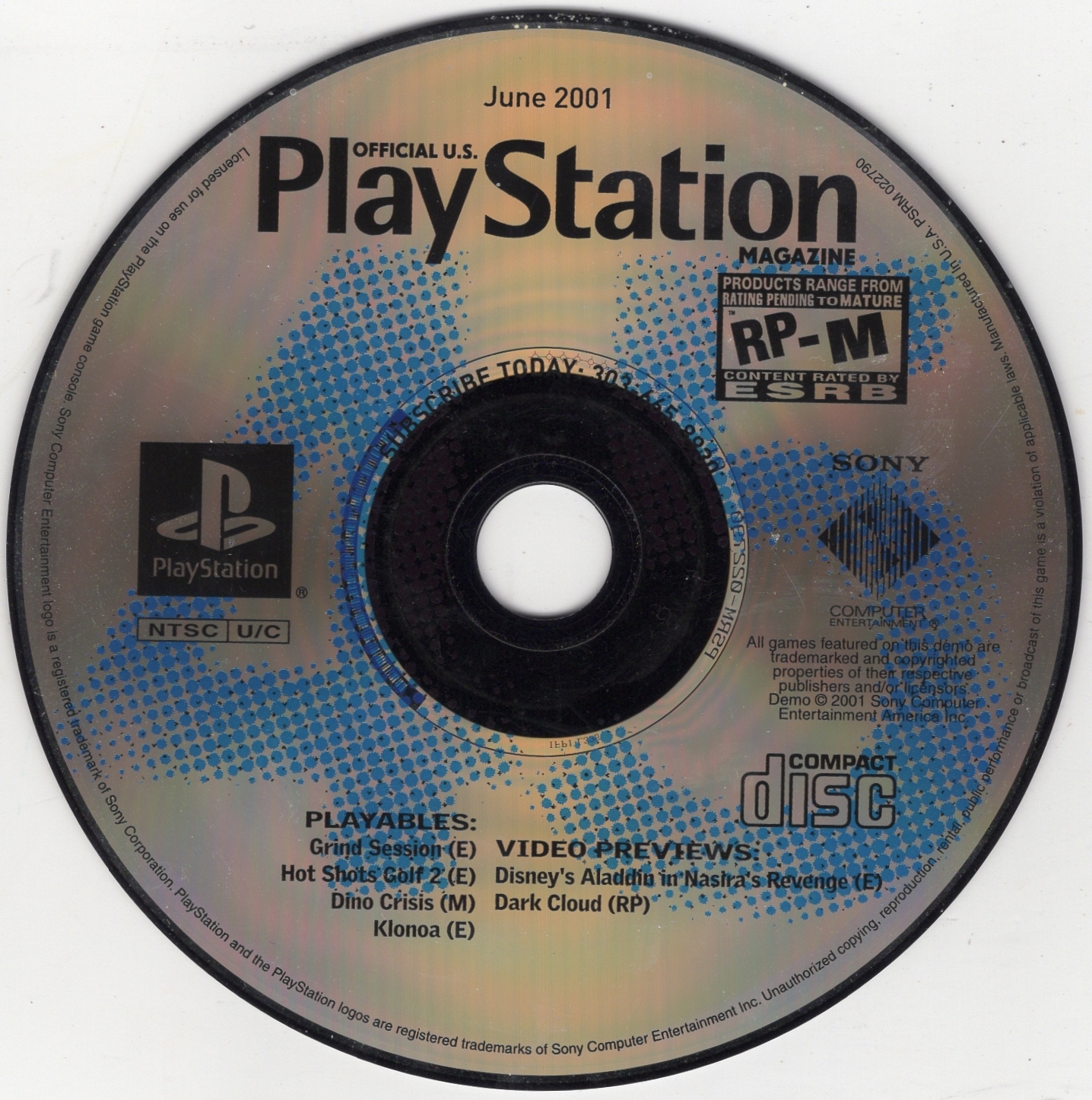 TGDB - Browse - Game - Official U.S. Playstation Magazine Disc 45 June 2001