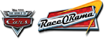 Logo for Cars Race-O-Rama by Rod