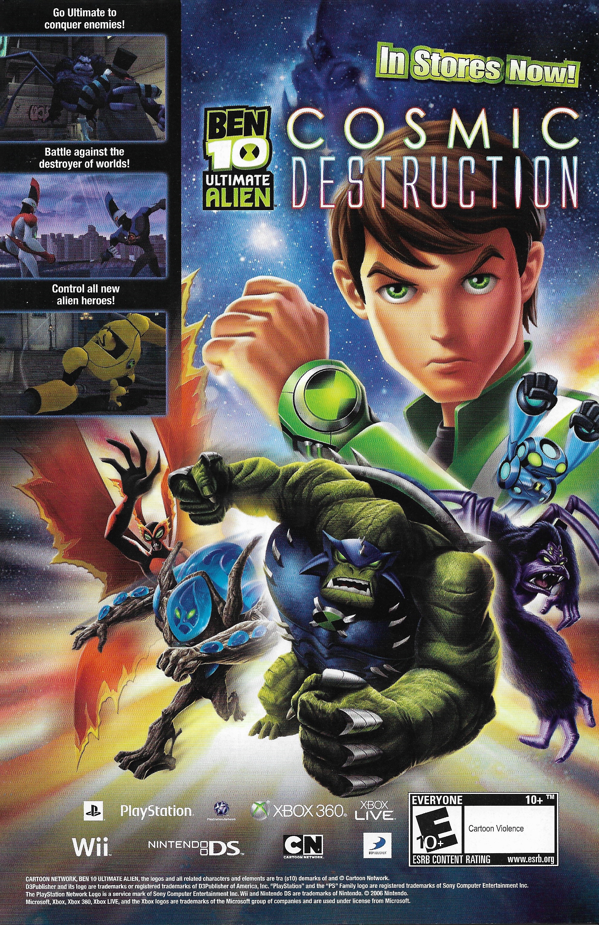 Fã Clube Cartoon Network!: Games: Ben 10 Ultimate Alien Cosmic Destruction