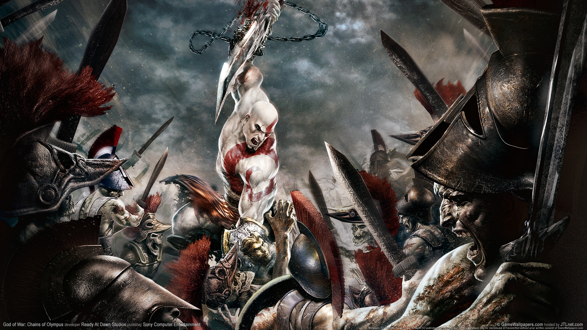 God of War: Chains of Olympus HD Wallpapers and Backgrounds