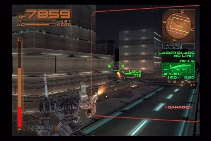 Armored Core 3  (PS2) Gameplay 