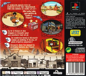 Jeu Lucky Luke : La Fièvre De L'Ouest - Version PS1 - Édition N°03530 - Occasion En Très Bon état