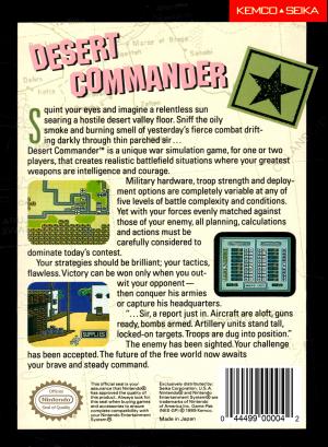 TGDB - Browse - Game - Desert Commander