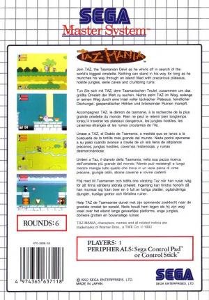 TGDB - Browse - Game - Taz-Mania