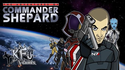 The Adventures of Commander Shepard cover