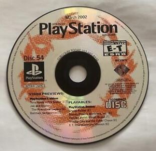Official U.S. PlayStation Magazine Disc 54 March 2002