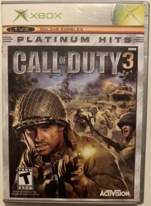 Call Of Duty 3 [Platinum Hits] cover
