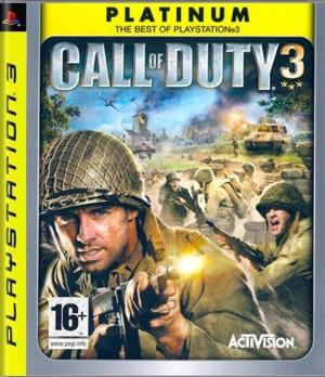 Call of Duty 3 [Platinum] cover