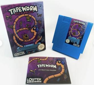 Tapeworm Disco Puzzle [Blue Cartridge] cover