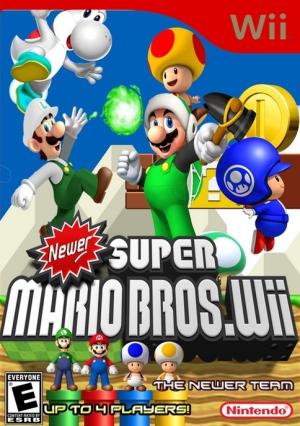 Newer Super Mario Bros. Wii cover