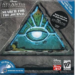 Atlantis: The Lost Empire: Search for the Journal cover