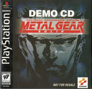 Metal Gear Solid (Demo CD) cover