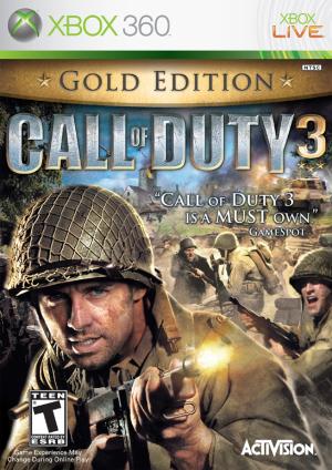 Call of Duty 3 [Gold Edition] cover