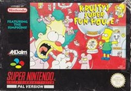 Krusty's Super Fun House cover