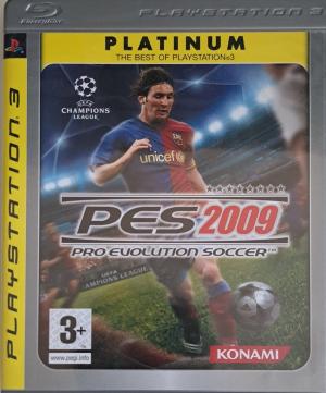 Pro Evolution Soccer 2009 [Platinum] cover