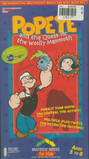 Popeye and the Quest for the Woolly Mammoth cover