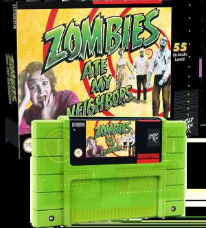 Zombies Ate My Neighbors [Limited Run Games Transparent Green]
