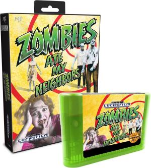 Zombies Ate My Neighbors [Limited Run Games Transparent Green] cover