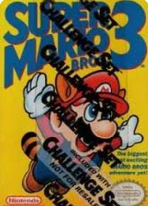 Super Mario Bros. 3 (Challenge Set Not For Resale) cover