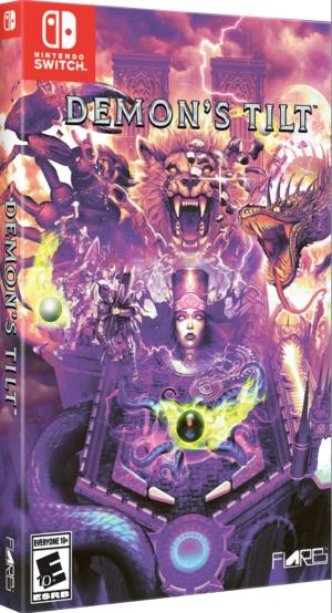 DEMON'S TILT For Nintendo Switch – Arcade Pinball Action Game, New Sealed