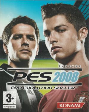 Pro Evolution Soccer 2008 cover
