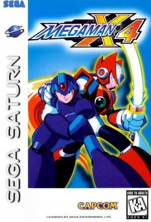 Mega Man X4 cover