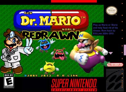 Dr. Mario World Redrawn cover