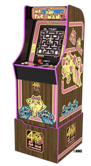 Arcade1up ms. Pac-Man 40 anniversary