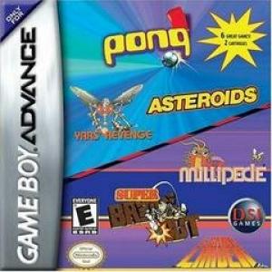 Pong / Asteroids / Yar's Revenge / Millipede / Super Breakout / Lunar Lander cover