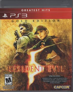 Resident Evil 5: Gold Edition [Greatest Hits] cover