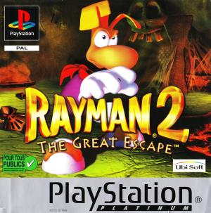 Rayman 2 The Great Escape [Platinum] cover