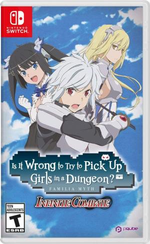 Is It Wrong to Try to Pick Up Girls in a Dungeon? Familia Myth Infinite Combate cover