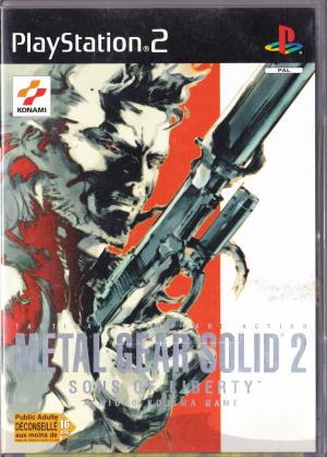 Metal Gear Solid 2: Sons of Liberty cover