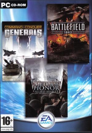 Medal of Honor: Allied Assault, Battlefield 1942, Command & Conquer: Generals cover