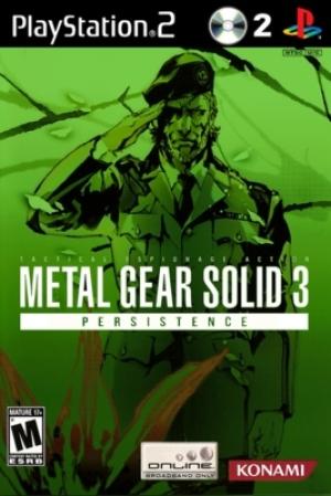 Metal Gear Solid 3: Persistence cover