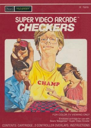 Super Video Arcade: Checkers cover