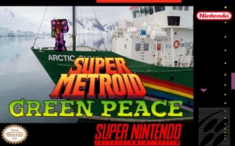 Super Metroid GreenPeace cover