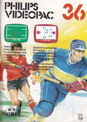 Electronic Soccer / Electronic Ice Hockey cover