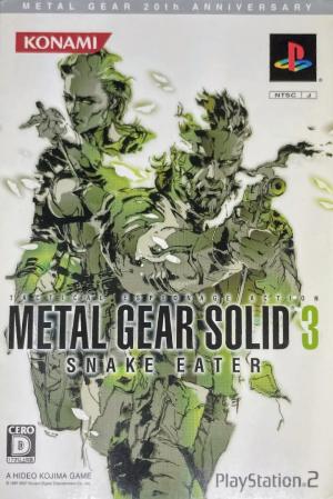 Metal Gear Solid 3: Snake Eater [Metal Gear 20th Anniversary cover
