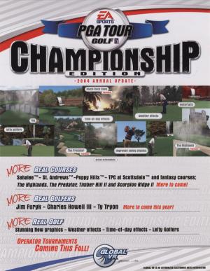 PGA Tour Golf Championship Edition