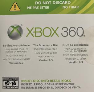 Xbox 360 Kiosk Disc - Version 6.5