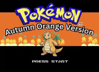 Pokemon Autumn Orange