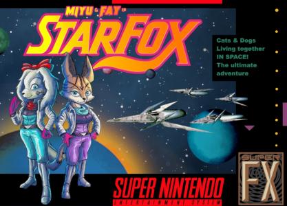 Miyu and Fay in Star Fox