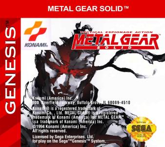 Metal Gear (Genesis Mega Drive)